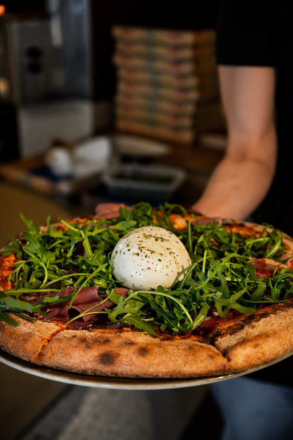 Pizza Burrata La Piazzetta